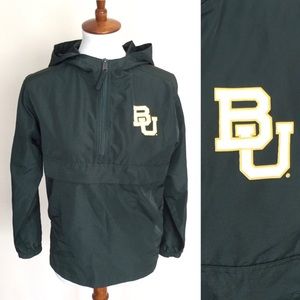 CHAMPION Baylor University Windbreaker Green Kids Sz Large